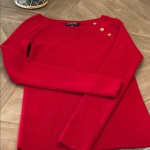 Ralph Lauren red sweater